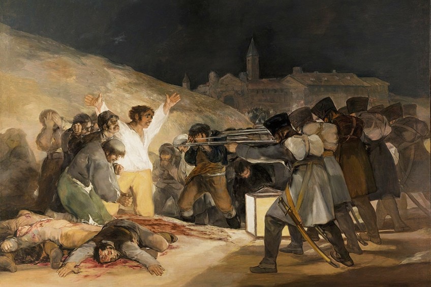 The Third of May 1808 (1814) by Francisco de Goya; Francisco de Goya